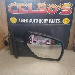 14 18 Chevy Silverado RH Mirror OEM. Gray 