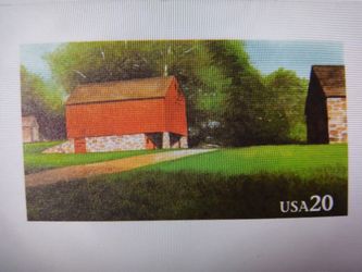 Lot Of 18 Red Barn USPS Postcards USA 20 Cents Cards
