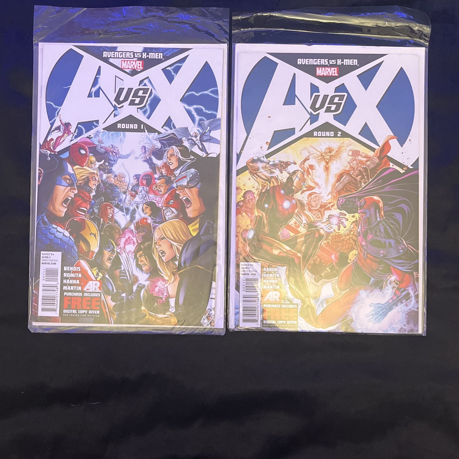Marvel Comic Books Avengers Versus X-Men