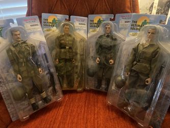 Ultimate Soldier 5 Figures WW2 Soldiers