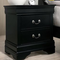 Black Nightstand Brand New In Box
