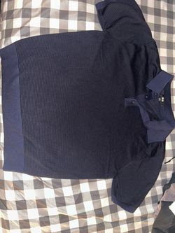 Uniqlo striped polo shirt men’s medium