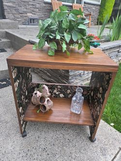 Refurbished Bar Cart/ Utility Cart