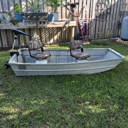 8 Foot Aluminum Jon Boat