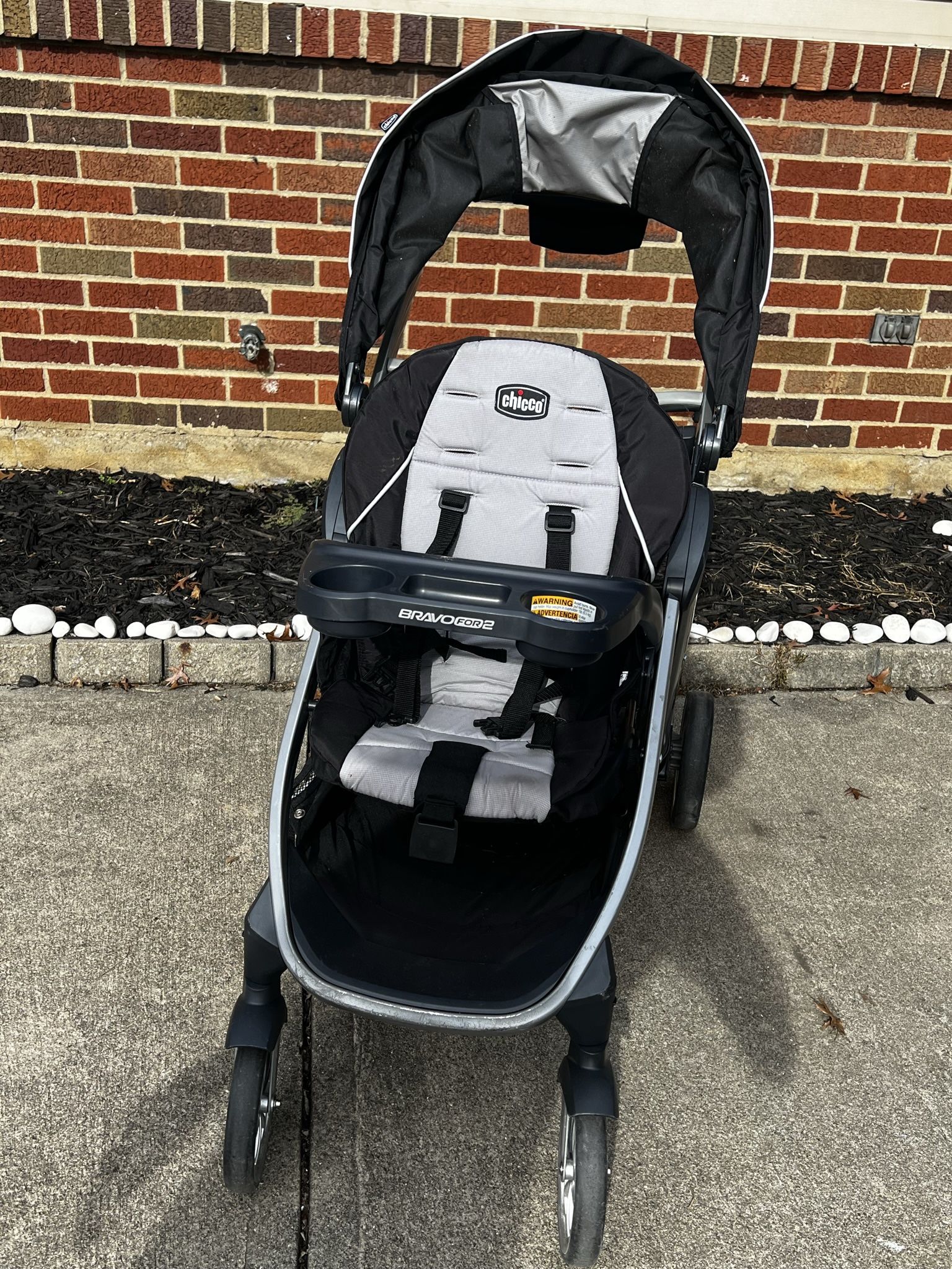 Chicco BravoFor2 Double Stroller (2 Children Stroller)
