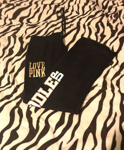 (NWT) Victoria's Secret Pink Limited Edition Saints Boyfriend sweatpants  for Sale in Picayune, MS - OfferUp