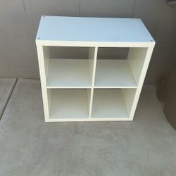 Free White IKEA Cube Shelf Bookshelf Stand