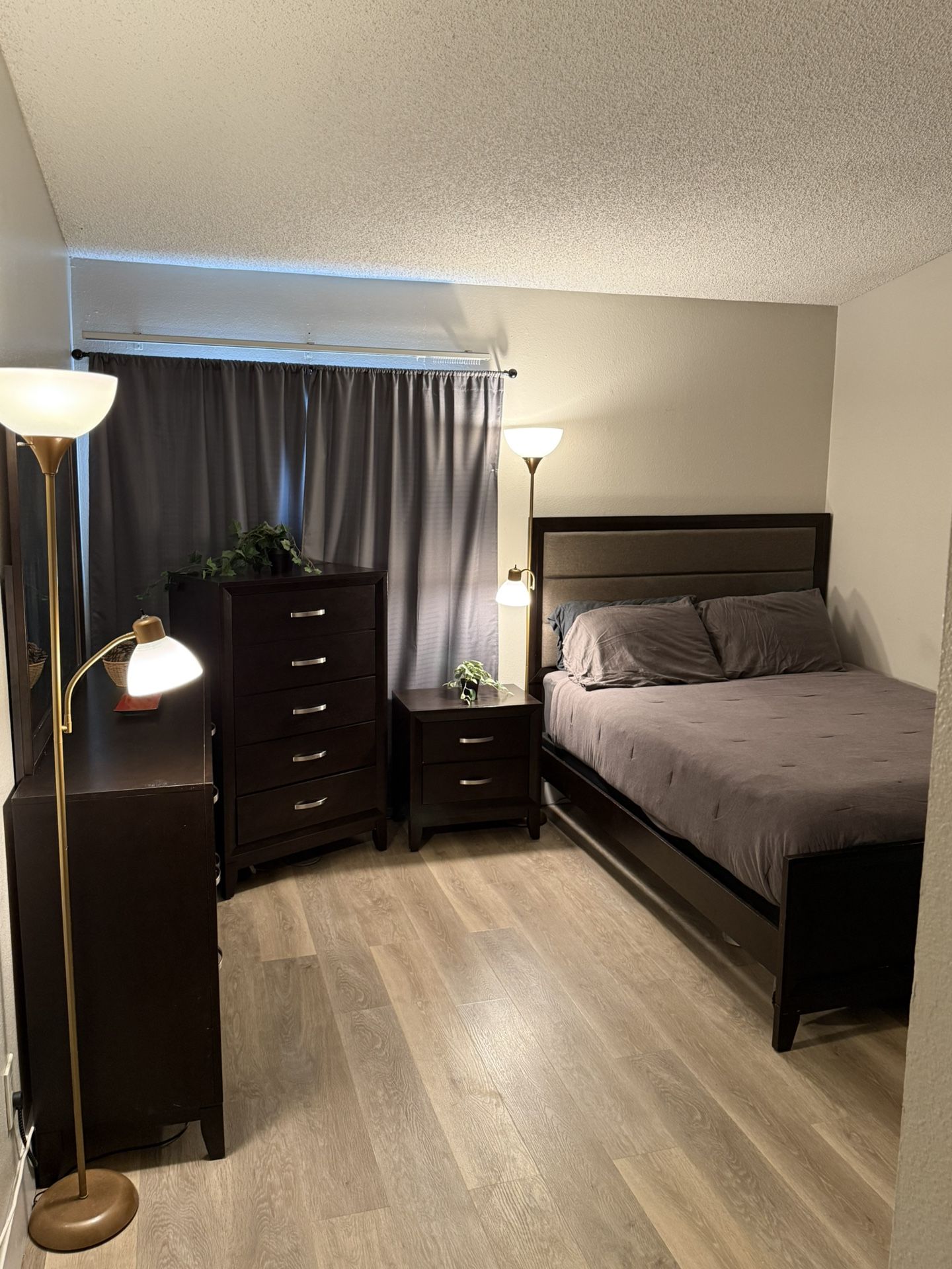 Tremont 4-Piece Queen Bedroom Set – Modern, Clean, and Solid – $700