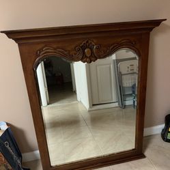 Wood Mirror
