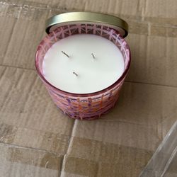 Indigo Poppy Candle 