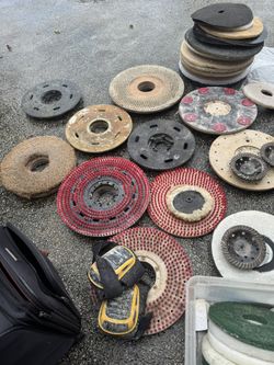 The Whole Lot Of Floor Buffer Pad Drivers, Scrubber, Polisher  16,17,19,20”
