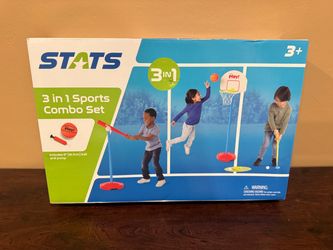 Stats 3-in-1 Sports Combo Set for Kids