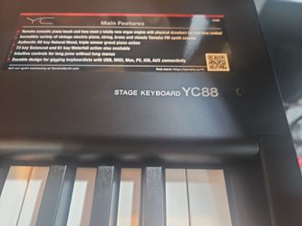 Yamaha YC88 88keys stage piano