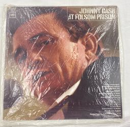 Johnny Cash At Folsom Prison Vinyl LP - Original 1968 Columbia Pressing