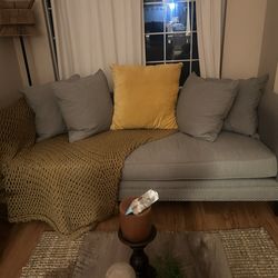 Grey sofa W86  /36 deep /high 29
