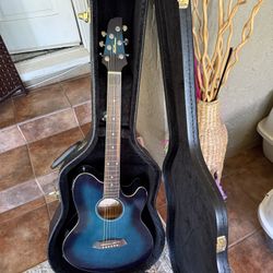 Ibanez Talman TCY10E Acoustic-Electric Guitar with Guitar Case