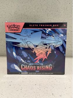 Pokémon Chaos Rising ETB Elite trainer box