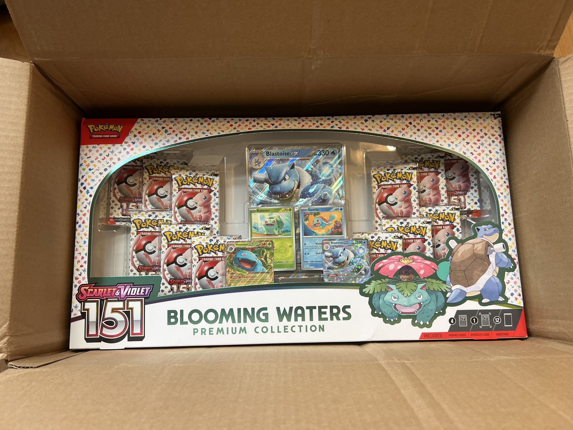 Pokemon Scarlet & Violet 151 Blooming Waters Premium Collection – Brand New Sealed