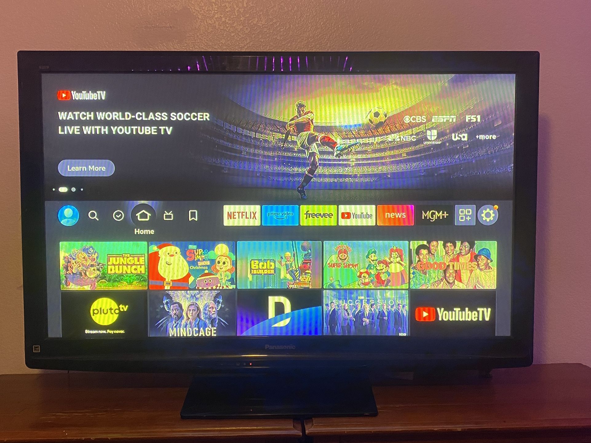 Flat Screen Tv. 50”. Inches