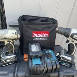 Makita 18v Drill/Impact Set