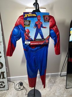 Marvel Spider-Man Boys' Costume Size M (8)