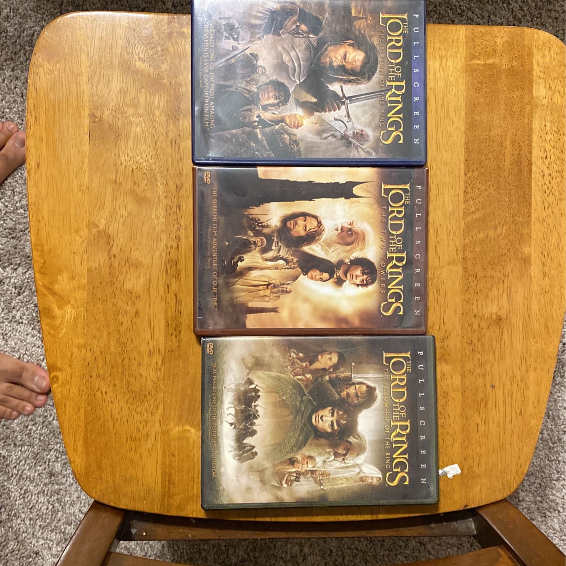 Lord Of The Rings Trilogy