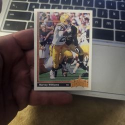 Harvey Williams Football Card 