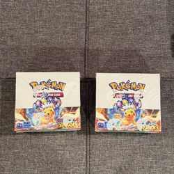Pokemon Surging Sparks Booster Box, Sealed, Lot of 2