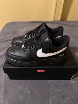 Nike Supreme Air Force 1 Black/White