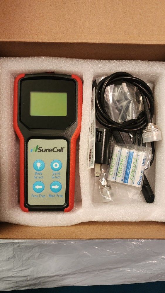 Sure Call Five band RF Signal Meter