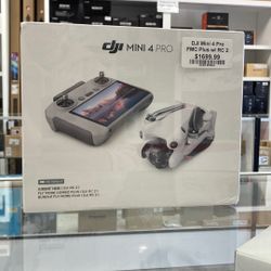 DJI Mini 4 Pro Fly More Combo Plus With RC 2 Remote