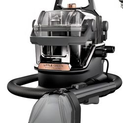 USED BISSELL Little Green HydroSteam Multi-Purpose Portable Carpet and Upholstery Cleaner