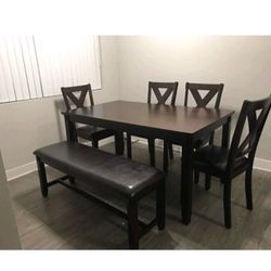 6-pc Dining Table - Set