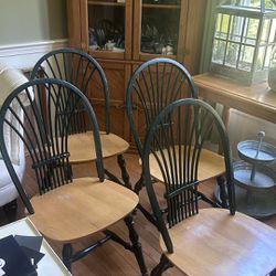 4 Winsor chairs