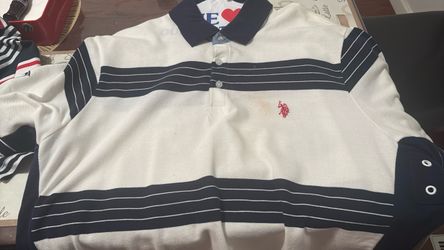 2 men’s polos US Polo and Nautica