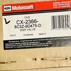 MOTORCRAFT PART 8C3Z9D475D EXHAUST GAS RECIRCULATION (EGR) VALVE