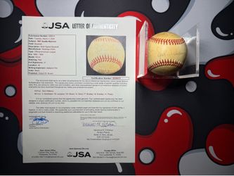 1987 Seattle Mariners Team Autograph Signed Baseball Dick Williams 27 Signatures