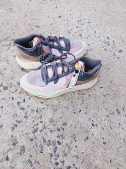 A Little Bit Of Everything. Kyrie Irving Are The Pink And Gold Ones The Black And White Ones Are Not Sure What They Are The Red White And Black Those 