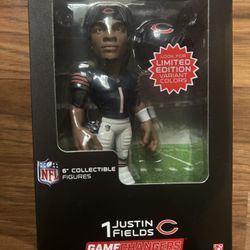 NFL Gamechangers Justin Fields Collectible 