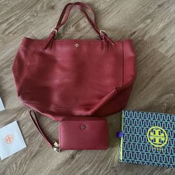 Tory Burch York Buckle Tote & York Task Smartphone 