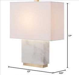 Mid-Century Modern Rectangle Living Room Table Lamp