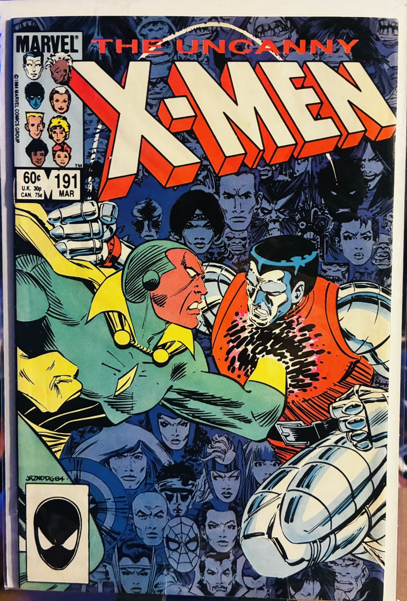 Marvel Comics #191A Uncanny X-Men, Vol. 1 Raiders Of The Lost Temple! - Newsstand Edition 1st app. Nimrod🔑