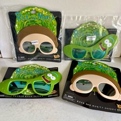 Rick and Morty shades sun-staches Adult Swim