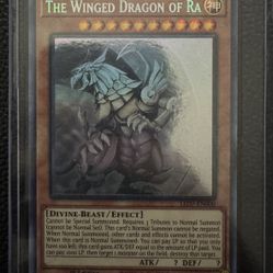 Yu-Gi-Oh! Winged Dragon of Ra Ghost Rare