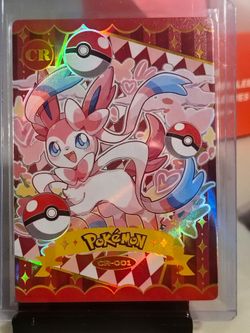 Sylveon Mengka Holo Card CR-001