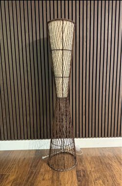 Floor Wooden Lamp