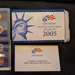 2005-S US Coins Proof Set