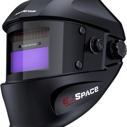 Brand New true color auto darkening welding hood arc sensor,Top optical Clarity, 12 n 1 smart filter