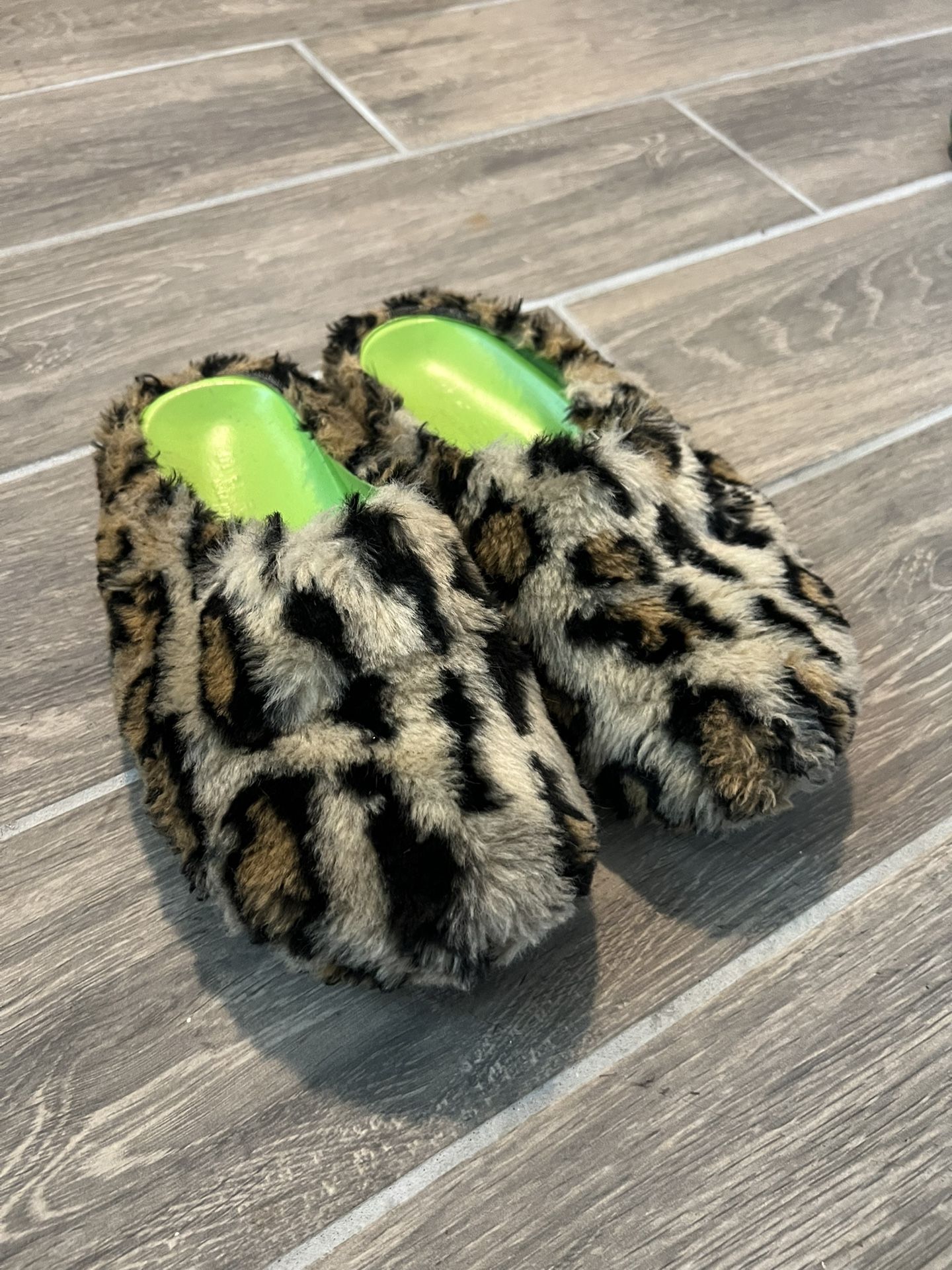 Faux Fur Marni Slides
