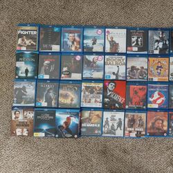 BLU RAY MOVIES 42 IN TOTAL
